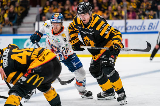 Växjös Hugo Gustafsson och Skellefteås Max Lindholm
