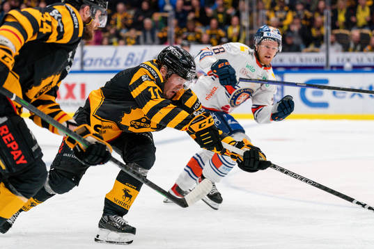 Skellefteås Max Lindholm och Växjös Hugo Gustafsson