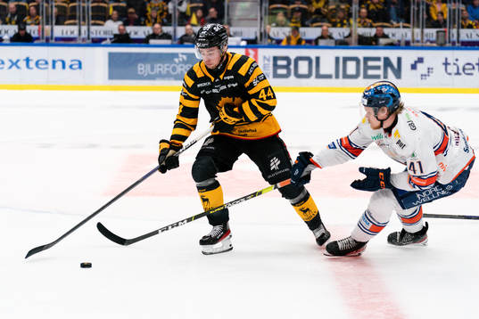 Skellefteås Elias Salomonsson och Växjös Ludvig Nilsson