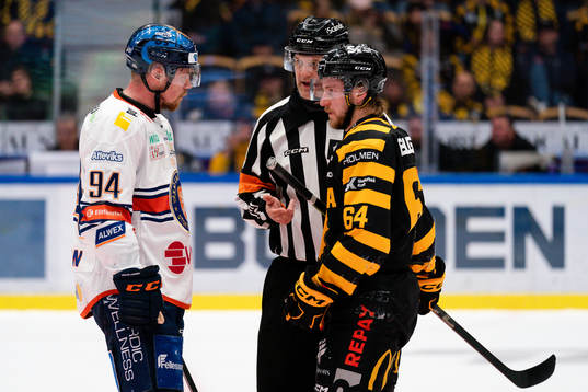 Växjös Joel Persson och Skellefteås Jonathan Pudas