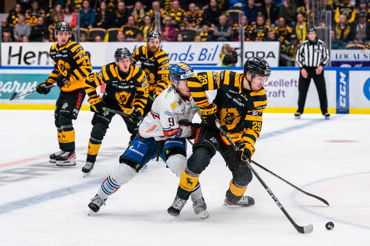 Växjös Victor Stjernborg och Skellefteås Albin Sundsvik