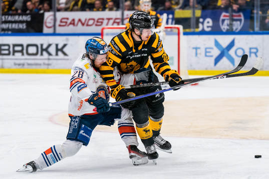 Växjös Hugo Gustafsson och Skellefteås Albin Sundsvik