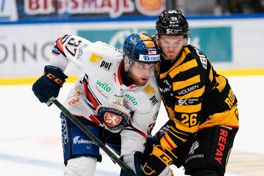 Växjös Glenn Gustafsson och Skellefteås Simon Robertsson