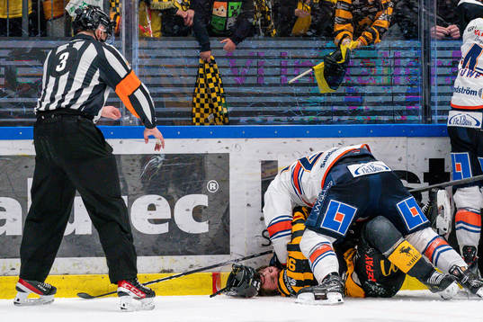 Skellefteås Rickard Hugg och Växjös Brian Cooper