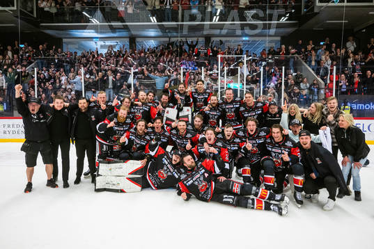 Bläddra bland fler bilder av Ishockey, Kvalserien till hockeyallsvenskan, Nybro - Piteå
