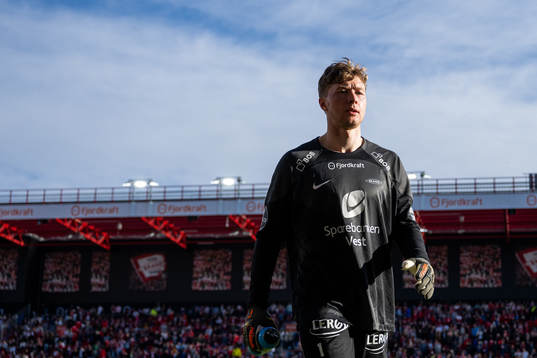 goalkeeper Mathias Dyngeland of Brann