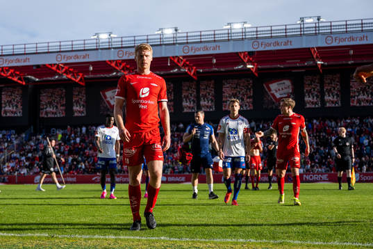 Sivert Heltne Nilsen of Brann at half time