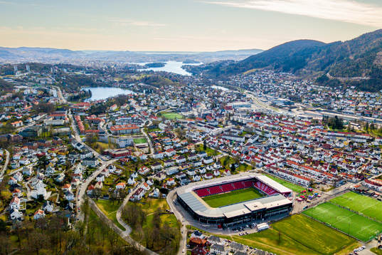 General view of Brann stadion