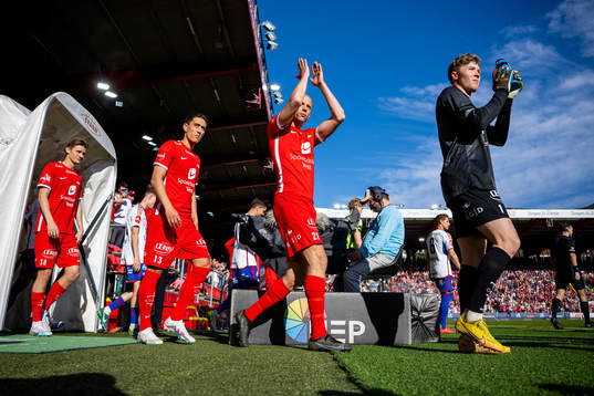 Svenn Crone, Ruben Kristiansen and goalkeeper Mathias