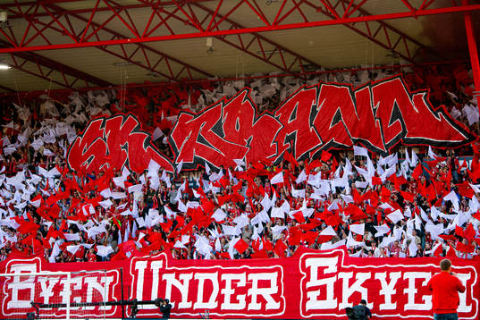 during the Eliteserien football match between Brann and
