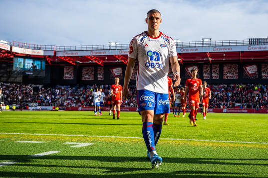 Mohamed Ofkir of Vålerenga at half-time