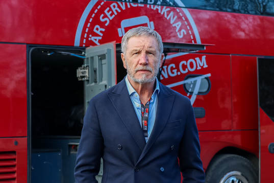 Helsingborgs tränare Stuart Baxter