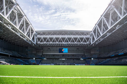Interiör av Tele2 Arena