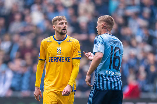 IFK Göteborgs Sebastian Eriksson och Djurgårdens Victor