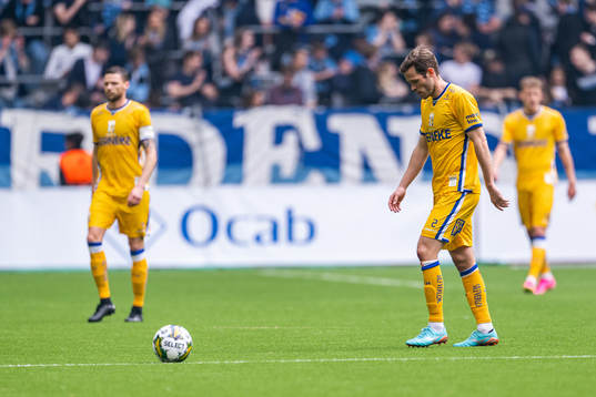 IFK Göteborgs Emil Salomonsson deppar i halvtid