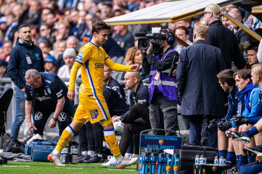 IFK Göteborgs Anders Trondsen deppar