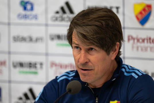 Djurgårdens tränare Thomas Lagerlöf