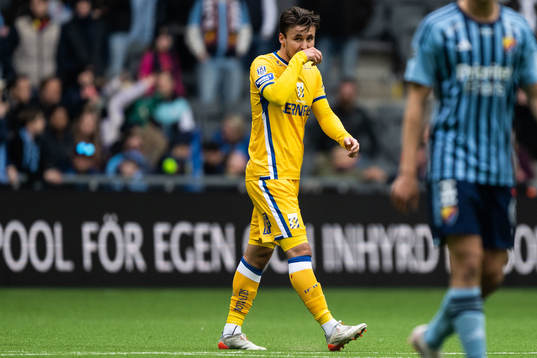 IFK Göteborgs Anders Trondsen deppar