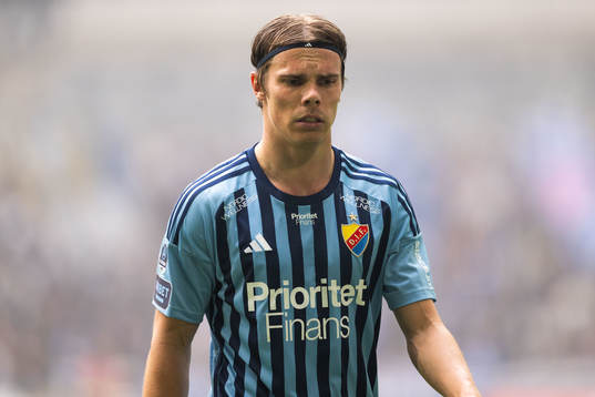 Djurgårdens Elias Andersson deppar