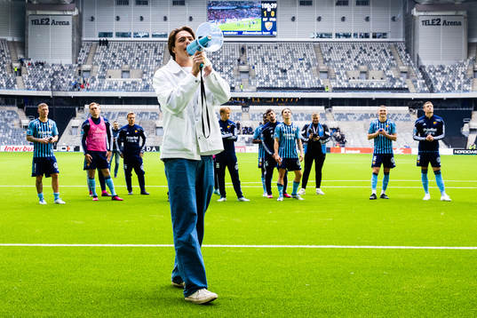 Djurgårdens skadade målvakt Jacob Widell Zetterström