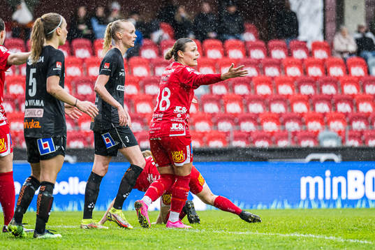 Örebros Maja Bodin reagerar