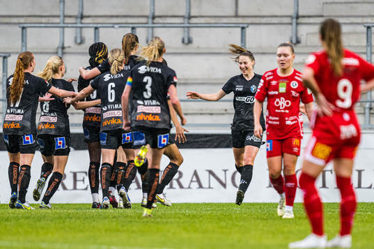 Växjö DFF jublar