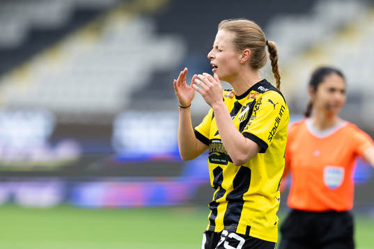 Häckens Anna Anvegård deppar