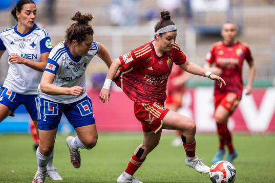 IFK Norrköpings Shannon Woeller och Djurgårdens Hayley