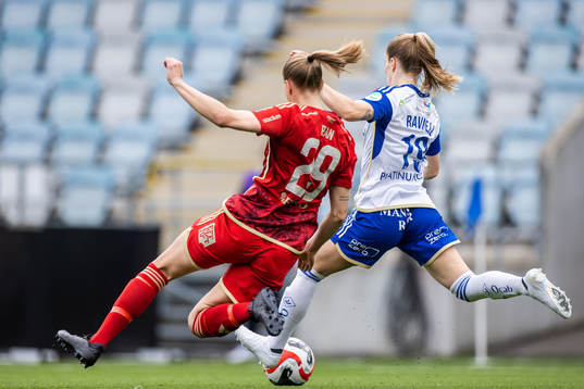 Djurgårdens Matilda Plan och IFK Norrköpings Sabina