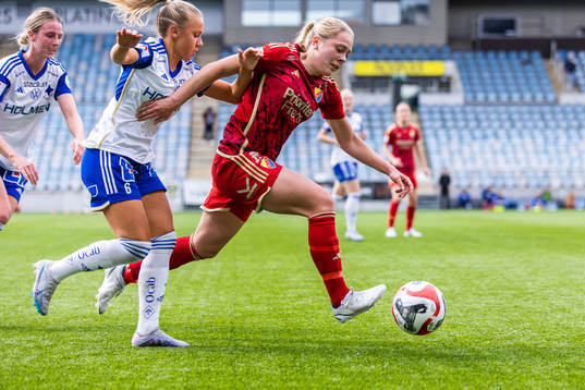 IFK Norrköpings Jennie Egeriis och Djurgårdens Alice