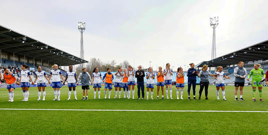 IFK Norrköpings spelare jublar