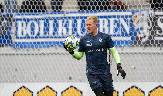 under fotbollsmatchen i Allsvenskan mellan Kalmar och