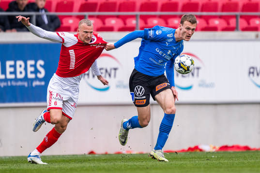 Kalmars Rasmus Sjöstedt och Halmstads Viktor Granath