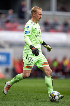 Halmstads målvakt Malte Påhlsson