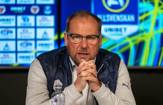 Halmstads tränare Magnus Haglund