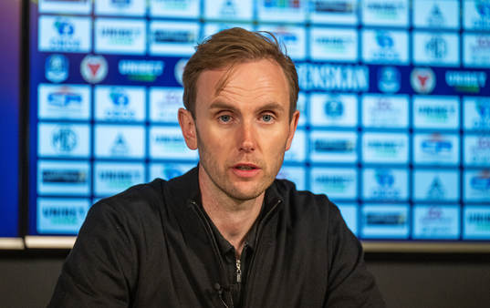 Kalmars tränare Henrik Jensen