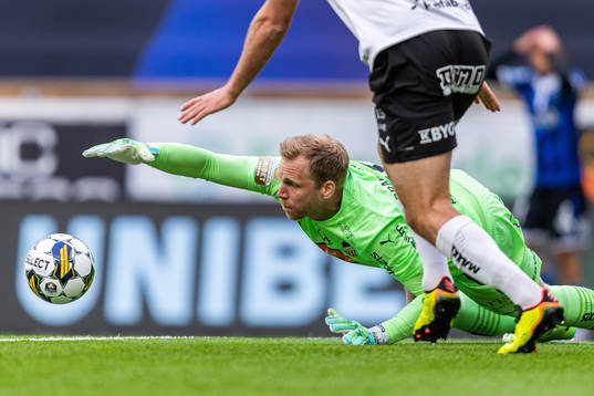 Häckens målvakt Peter Abrahamsson