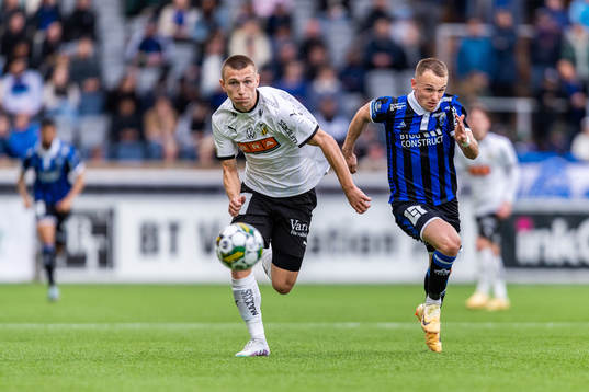 Häckens Kristoffer Lund Hansen och Sirius Aron Bjarnason