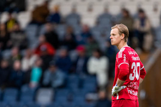 Sirius målvakt Jakob Tånnander deppar
