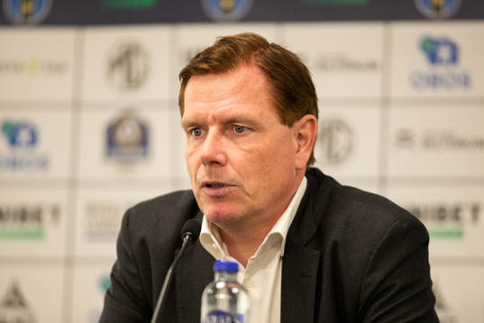 Sirius tränare Christer Mattiasson
