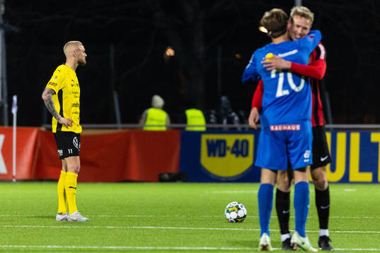 Mjällbys Adam Ståhl deppar