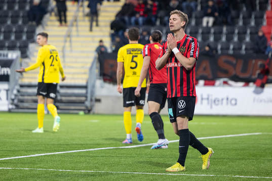 Brommapojkarnas Ludvig Fritzson deppar