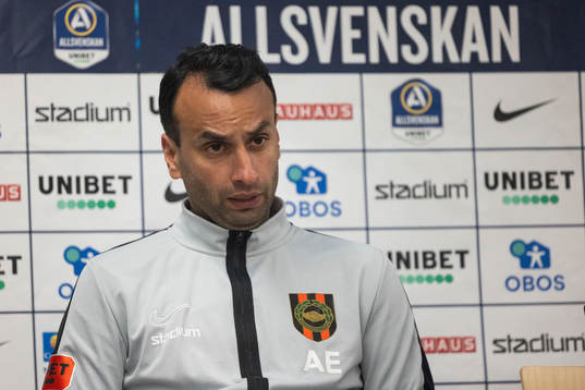 Brommapojkarnas assisterande tränare Andreas Engelmark