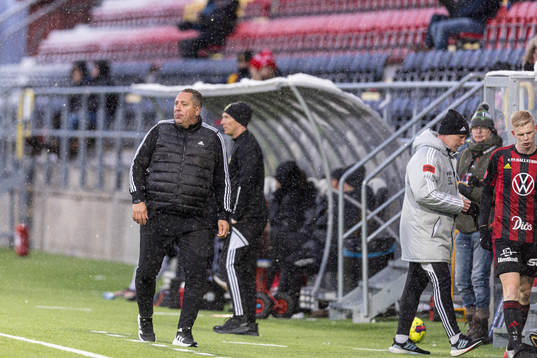 Östersunds tränare Magnus Powell