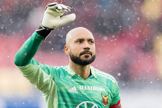 Östersunds målvakt Aly Keita