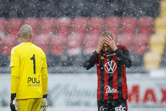 Östersunds Simon Kroon deppar