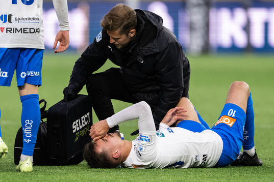 Värnamos Ajdin Zeljkovic har ont