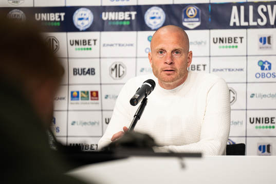 AIKs tränare Andreas Brännström