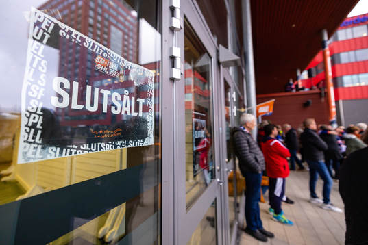 Skyllt för slutsålt
