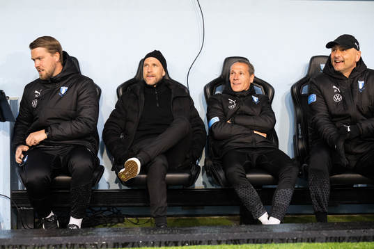 Malmö FFs tränare Henrik Rydström assisterande tränare